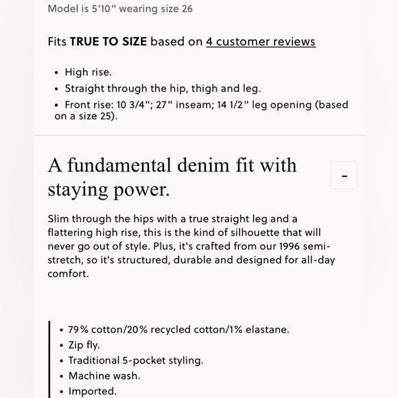 NWT J CREW Slim straight jean in black - Picture 6 of 7